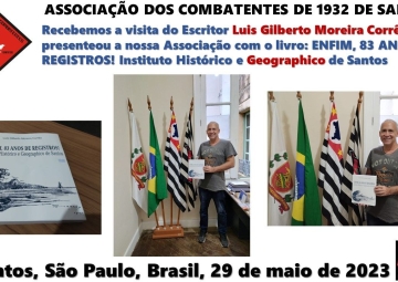 Recebemos a Visita de Luis Gilberto Moreira Corrêa